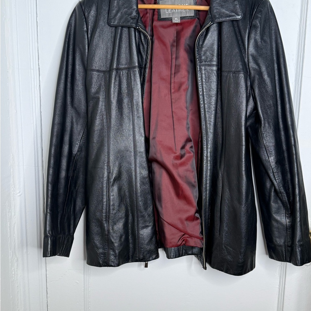 Vintage leather Wilson’s leather jacket.